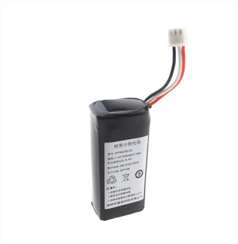 7.4V 1500mAh 852762 POS機三元聚合物鋰電池 7.4V 1500mAh 852762 POS機三元聚合物鋰電池