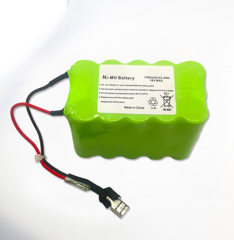 18V 1300mAh AA動力吸塵器鎳氫電池 18V 1300mAh AA動力吸塵器鎳氫電池