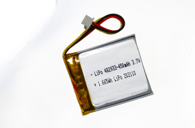 3.7V 482933 450mAh Tracker聚合物鋰離子電池 3.7V 482933 450mAh Tracker聚合物鋰離子電池